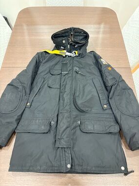 Parajumpers Kodiak Man Masterpiece Series Down Parka Black Size L PJS
